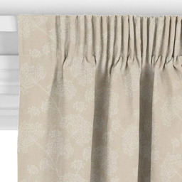 John Lewis Cow Parsley Embroidery Made to Measure Curtains or Roman Blind, Natural - thumbnail 3