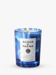Acqua di Parma x Laura Gonzalez Limited Edition Latte di Mandorla Scented Candle, 200g - thumbnail 1
