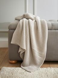 Laura Ashley Parker Cotton Throw - thumbnail 1