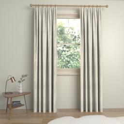 John Lewis Velvet Pair Lined Pencil Pleat Curtains