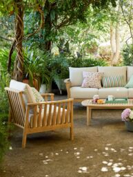 John Lewis Boardwalk Garden Lounge Chair, FSC-Certified (Acacia Wood) - thumbnail 2