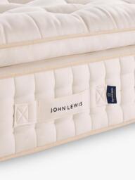 John Lewis British Natural Collection Farndale Lambswool Pillowtop 16500 Pocket Spring Mattress, King Size, Emperor - thumbnail 6