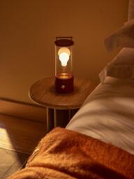 tala The Muse 2.0 Portable Rechargeable Outdoor Table Lamp, Pomona Red - thumbnail 4