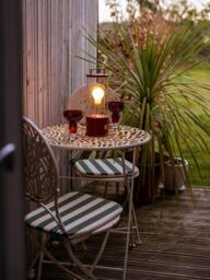 tala The Muse 2.0 Portable Rechargeable Outdoor Table Lamp, Pomona Red - thumbnail 3