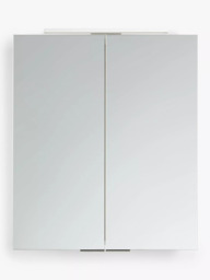 John Lewis Ariel Double Mirrored and Illuminated Bathroom Cabinet - thumbnail 1