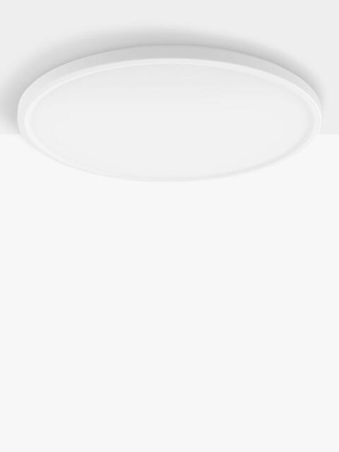 Philips Hue Tento Smart White & Colour Ambiance Medium Panel Slim Ceiling Light, White - image 1