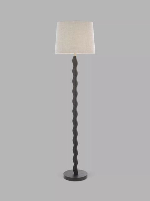 John Lewis Wiggle Wooden Floor Lamp