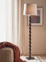 John Lewis Wiggle Wooden Floor Lamp - thumbnail 2