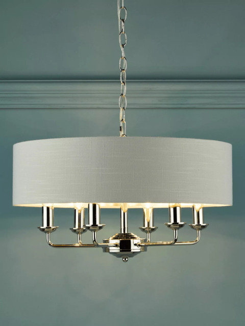 Laura Ashley Sorrento 6 Arm Ceiling Light - image 1