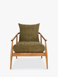 ercol for John Lewis Hazlemere Armchair, Vintage Ash Leg - thumbnail 3