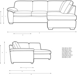 John Lewis Camden 5+ Seater RHF Corner End Chaise - thumbnail 6