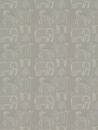 Harlequin Funky Jungle Made to Measure Curtains or Roman Blind, Stone