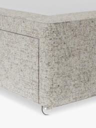 Hypnos Non-Sprung Upholstered 4 Drawer Divan Base, Super King Size - thumbnail 3