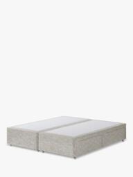 Hypnos Non-Sprung Upholstered 4 Drawer Divan Base, Super King Size - thumbnail 1