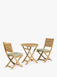 KETTLER Hampton Bistro Garden Chair Cushions, Set of 2, Sage - thumbnail 2
