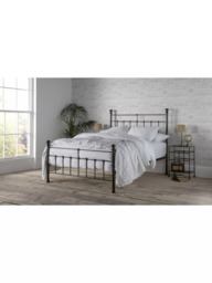 Wrought Iron And Brass Bed Co. Sophie Iron Bed Frame, King Size - thumbnail 6