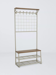 John Lewis Industrial Hallway Unit, Grey Smoke - thumbnail 1