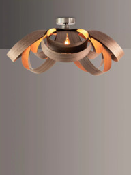 Tom Raffield Skipper Semi Flush Ceiling Light, Dia.59cm - thumbnail 4