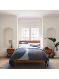 West Elm Mid-Century Wood Bed Frame, Double, Acorn - thumbnail 4