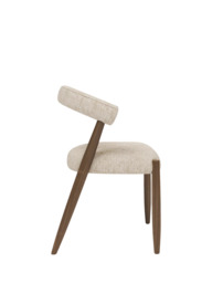 John Lewis Odell Dining Chair, Walnut Leg, Atlas Kiln - thumbnail 5