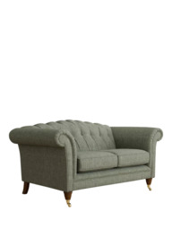 Laura Ashley Gloucester Small 2 Seater Sofa, Teak Leg - thumbnail 1