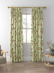Disney Home x Sanderson Mickey & Minnie Made to Measure Curtains or Roman Blind, Macaron Green - thumbnail 5