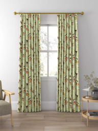 Disney Home x Sanderson Mickey & Minnie Made to Measure Curtains or Roman Blind, Macaron Green - thumbnail 3
