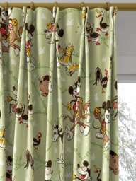 Disney Home x Sanderson Mickey & Minnie Made to Measure Curtains or Roman Blind, Macaron Green - thumbnail 4