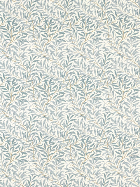 Clarke & Clarke Willow Boughs Made to Measure Curtains or Roman Blind, Mineral - image 1