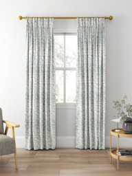 Clarke & Clarke Willow Boughs Made to Measure Curtains or Roman Blind, Mineral - thumbnail 5