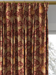 GP & J Baker Tulip & Jasmine Made to Measure Curtains or Roman Blind, Red/Ochre - thumbnail 6
