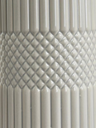 Pacific Meribel Glazed Ceramic Table Lamp, Grey - thumbnail 6