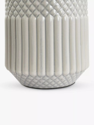 Pacific Meribel Glazed Ceramic Table Lamp, Grey - thumbnail 3
