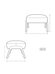 John Lewis Hendricks Footstool - thumbnail 6