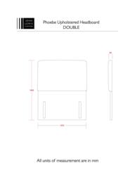 John Lewis Phoebe Full Depth Upholstered Headboard, Double - thumbnail 4