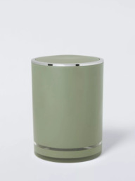 John Lewis Block Stripe Bathroom Bin - thumbnail 1