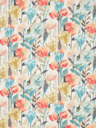 Harlequin Verdaccio Made to Measure Curtains or Roman Blind, Coral/Maize/Cornflower - thumbnail 1