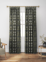 William Morris At Home African Marigold Made to Measure Curtains or Roman Blind, Cornflower - thumbnail 5