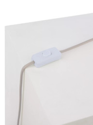 John Lewis Ebony Ceramic Table Lamp - thumbnail 6