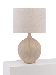 John Lewis Ebony Ceramic Table Lamp - thumbnail 3