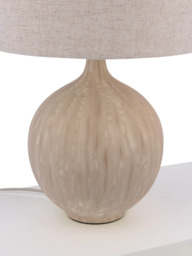 John Lewis Ebony Ceramic Table Lamp - thumbnail 5