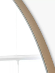 Yearn Delicacy Arched Wood Frame Wall Mirror, 100 x 30cm - thumbnail 2