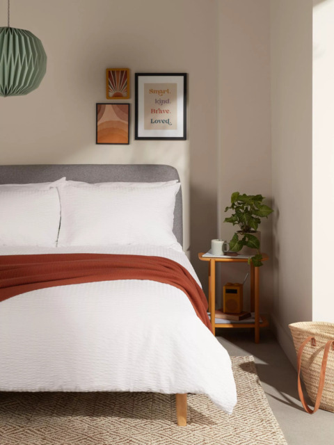 John Lewis Stripe Seersucker Duvet Cover Set - image 1