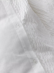 John Lewis Stripe Seersucker Duvet Cover Set - thumbnail 5