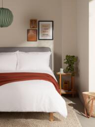 John Lewis Stripe Seersucker Duvet Cover Set - thumbnail 6