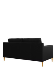John Lewis Draper II Medium 2 Seater Leather Sofa, Light Leg - thumbnail 4