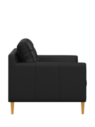 John Lewis Draper II Medium 2 Seater Leather Sofa, Light Leg - thumbnail 3