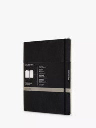Moleskine Extra Large Soft Cover Pro Notebook, Black - thumbnail 1