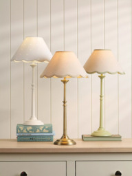 Laura Ashley Cordwell Scallop Table Lamp - thumbnail 6
