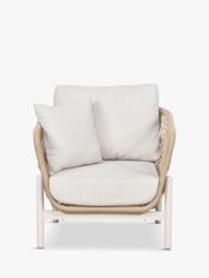 Pacific Martic 2-Seater Round Garden Bistro Coffee Table & Chairs Set, Natural - thumbnail 3
